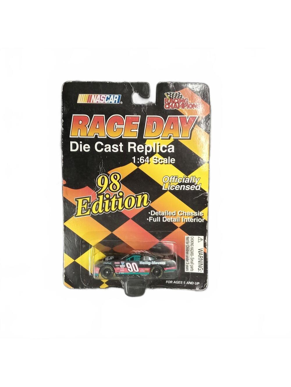 Nascar Racing Champions Race Day 98 Edition #90 Heiling-Meyers Car NOS